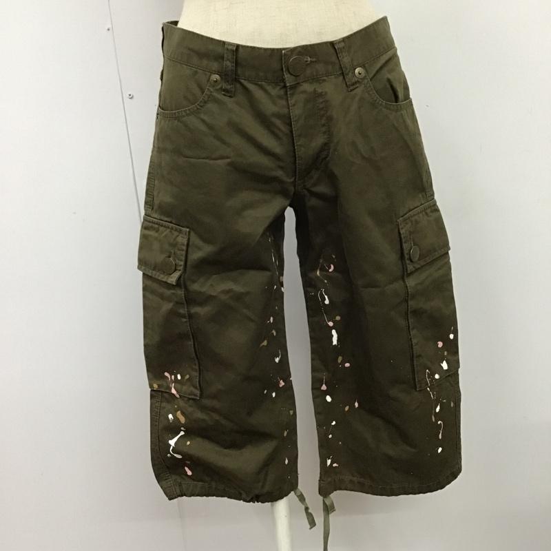 エックスガール X-girl ボトムス ボトムス 2 無地 カーキ / カーキ /  レディース USED 古着 中古 10087694