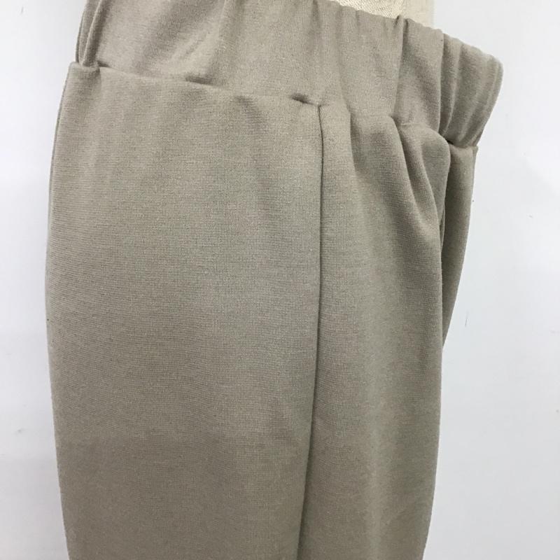 レプシィム LEPSIM ボトムス ボトムス M 無地 ベージュ / ベージュ /  レディース USED 古着 中古 10087695