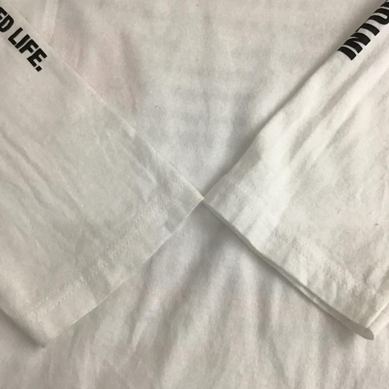 ユニフォームエクスペリメント uniform experiment Tシャツ 長袖 UE-189078 4 ロゴ、文字 白 / ホワイト /  メンズ USED 古着 中古 10087782