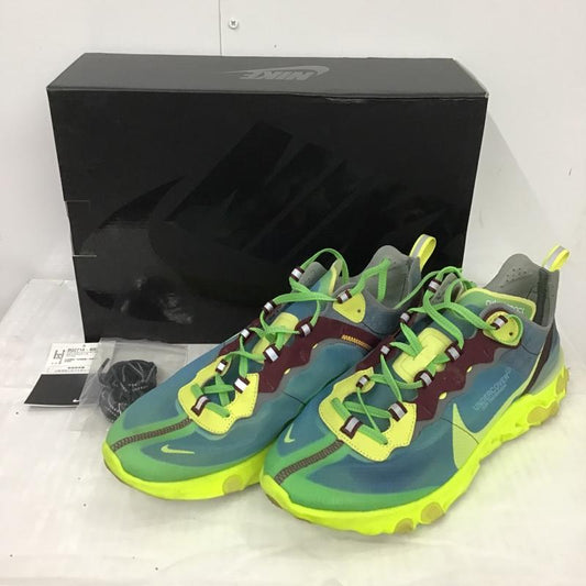 ナイキ NIKE スニーカー スニーカー BQ2718 400 REACT ELEMENT 87 UNDERCOVER 28cm 箱有 28.0cm ロゴ、文字 マルチカラー / マルチカラー /  メンズ USED 古着 中古 10087823