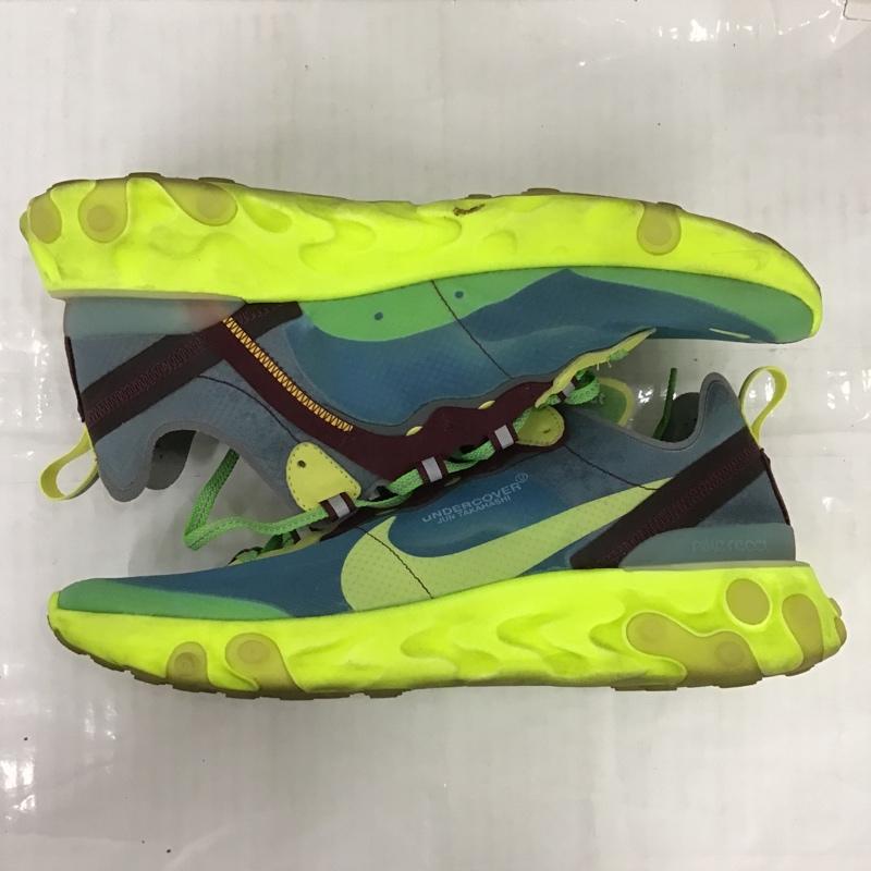 ナイキ NIKE スニーカー スニーカー BQ2718 400 REACT ELEMENT 87 UNDERCOVER 28cm 箱有 28.0cm ロゴ、文字 マルチカラー / マルチカラー /  メンズ USED 古着 中古 10087823