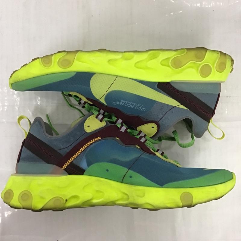 ナイキ NIKE スニーカー スニーカー BQ2718 400 REACT ELEMENT 87 UNDERCOVER 28cm 箱有 28.0cm ロゴ、文字 マルチカラー / マルチカラー /  メンズ USED 古着 中古 10087823