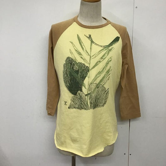 ハリウッドランチマーケット HRMARKET Tシャツ 長袖 ラグラン 3  ベージュ / ベージュ / X 黄 / イエロー /  メンズ USED 古着 中古 10087827