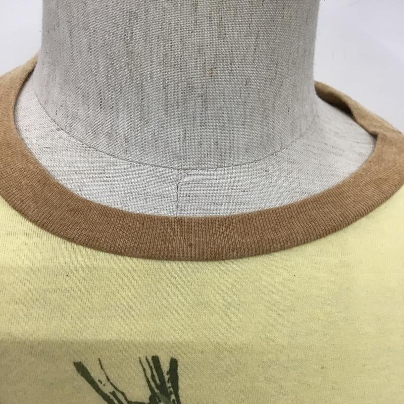 ハリウッドランチマーケット HRMARKET Tシャツ 長袖 ラグラン 3  ベージュ / ベージュ / X 黄 / イエロー /  メンズ USED 古着 中古 10087827