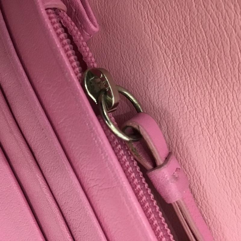 コーチ COACH 財布 長財布 ロゴ、文字 桃 / ピンク / X 白 / ホワイト /  レディース USED 古着 中古 10087842