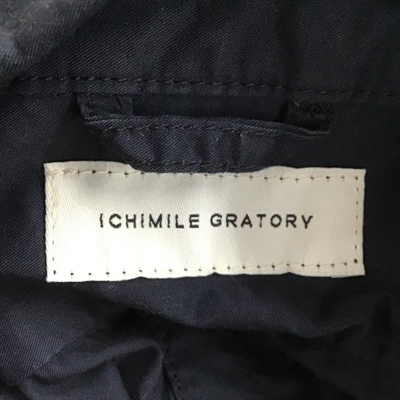 イチマイルグラトリー ICHIMILE GRATORY ジャケット、上着 ジャケット、ブレザー 無地 紺 / ネイビー /  メンズ USED 古着 中古 10087872