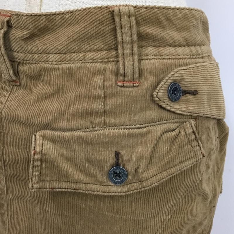 ポロ ジーンズ Polo Jeans Co. スカート ひざ丈スカート 0 無地 茶 / ブラウン /  レディース USED 古着 中古 10087876