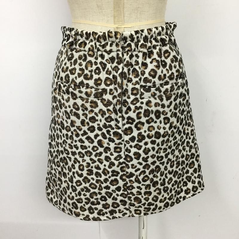ヘザー Heather スカート ミニスカート M ヒョウ柄・レオパード柄 マルチカラー / マルチカラー /  レディース USED 古着 中古 10087915