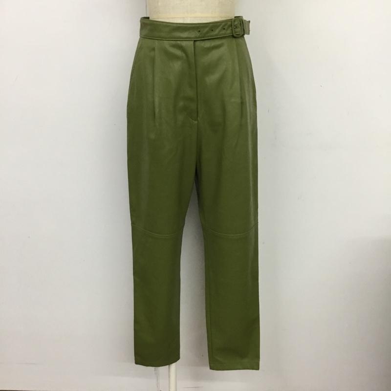 メゾンスペシャル MAISON SPECIAL ボトムス ボトムス M 無地 カーキ / カーキ /  レディース USED 古着 中古 10087956