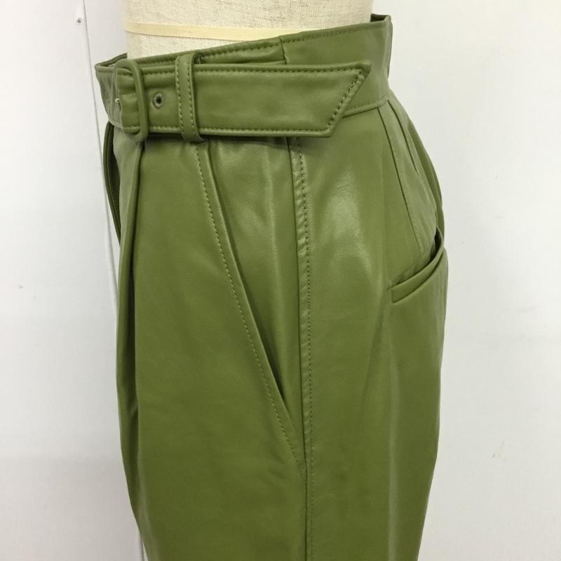 メゾンスペシャル MAISON SPECIAL ボトムス ボトムス M 無地 カーキ / カーキ /  レディース USED 古着 中古 10087956