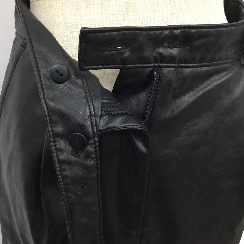 メゾンスペシャル MAISON SPECIAL ボトムス ボトムス M 無地 黒 / ブラック /  レディース USED 古着 中古 10087957