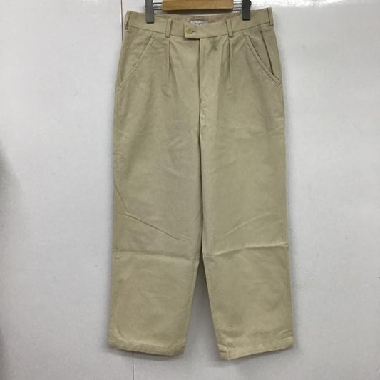シングレス Thingless パンツ スラックス L 無地 アイボリー / アイボリー /  メンズ USED 古着 中古 10087973