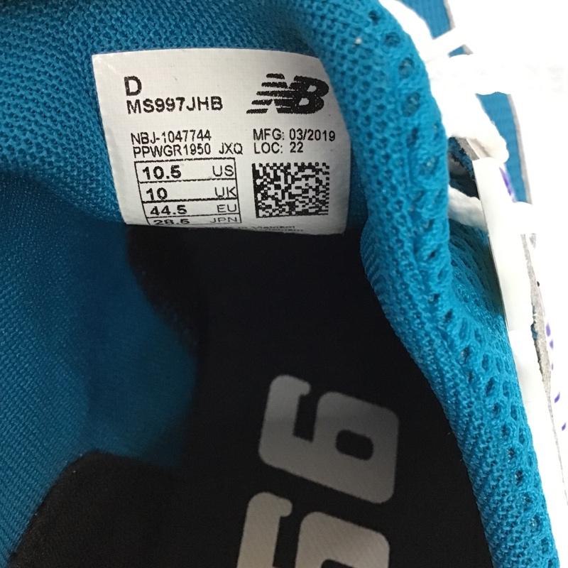 ニューバランス New Balance スニーカー スニーカー MS997JHB 28.5cm 28.5cm ロゴ、文字 白 / ホワイト / X 青 / ブルー /  メンズ USED 古着 中古 10088043