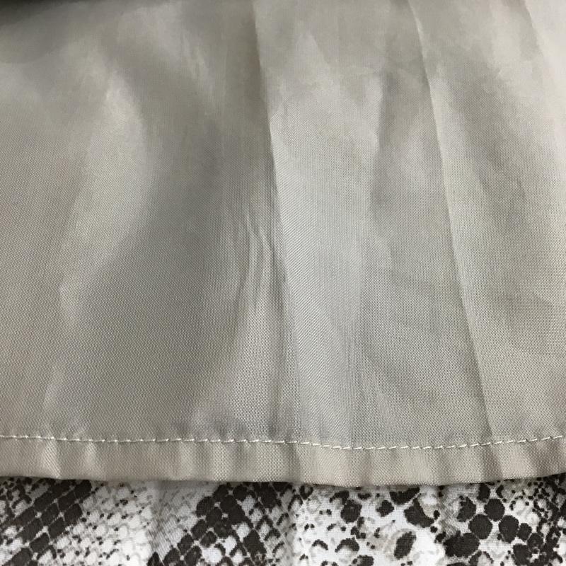 アズールバイマウジー AZUL BY MOUSSY スカート ロングスカート 250CAH31-065G プリーツ S ヘビ柄 白 / ホワイト / X 茶 / ブラウン /  レディース USED 古着 中古 10088091
