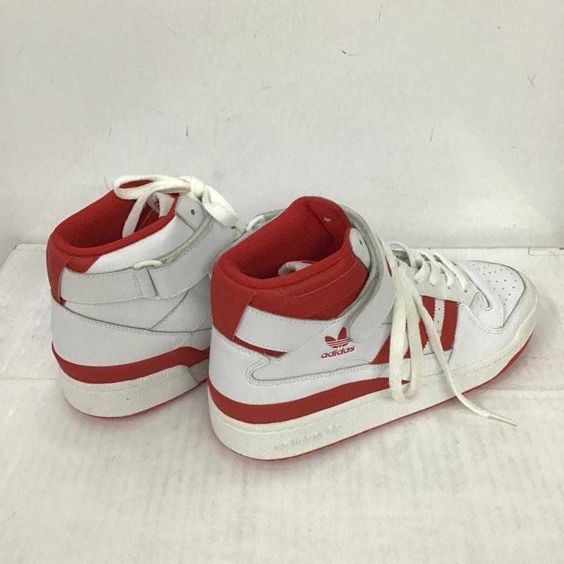 アディダス adidas スニーカー スニーカー G19484 FRM MID 27cm 27.0cm ロゴ、文字 白 / ホワイト / X 赤 / レッド /  メンズ USED 古着 中古 10088096