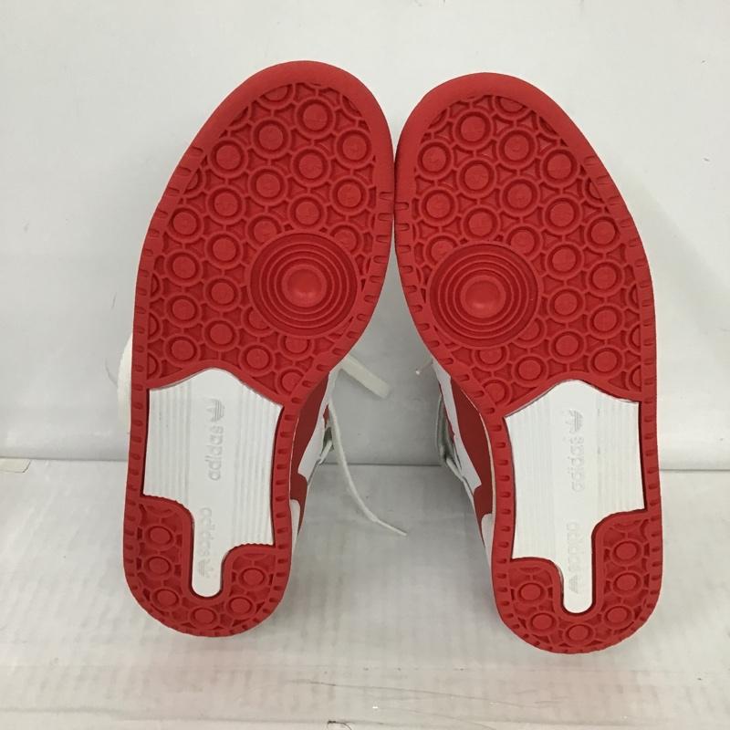 アディダス adidas スニーカー スニーカー G19484 FRM MID 27cm 27.0cm ロゴ、文字 白 / ホワイト / X 赤 / レッド /  メンズ USED 古着 中古 10088096