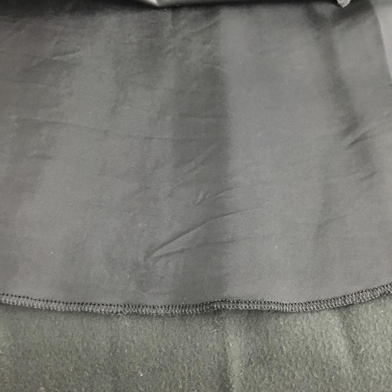 イネド INED スカート ひざ丈スカート 71-63152023 合皮 フェイクレザー プリーツスカート 無地 黒 / ブラック /  レディース USED 古着 中古 10088112