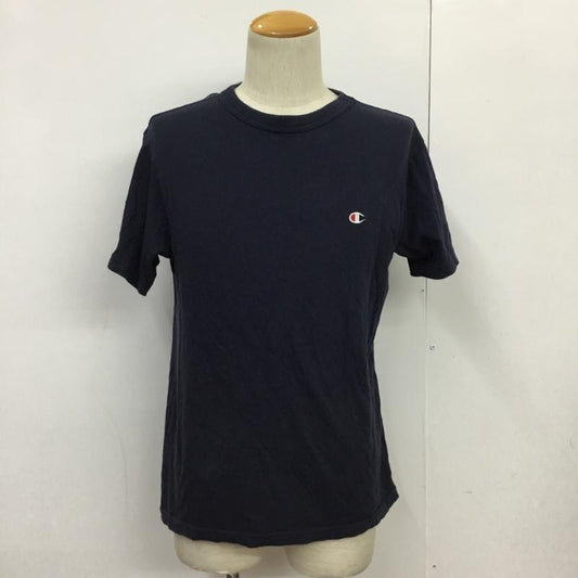 チャンピオン Campion Tシャツ 半袖 M 無地 紺 / ネイビー /  メンズ USED 古着 中古 10088118