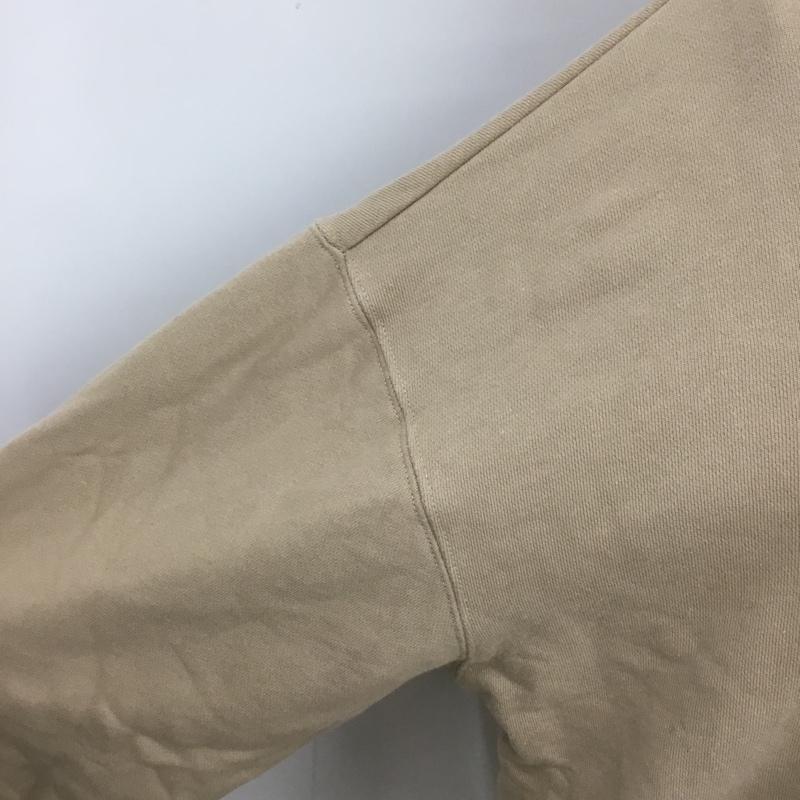 フルーツオブザルーム FRUIT OF THE LOOM パーカー 長袖 フーディ M 無地 ベージュ / ベージュ /  レディース USED 古着 中古 10088134