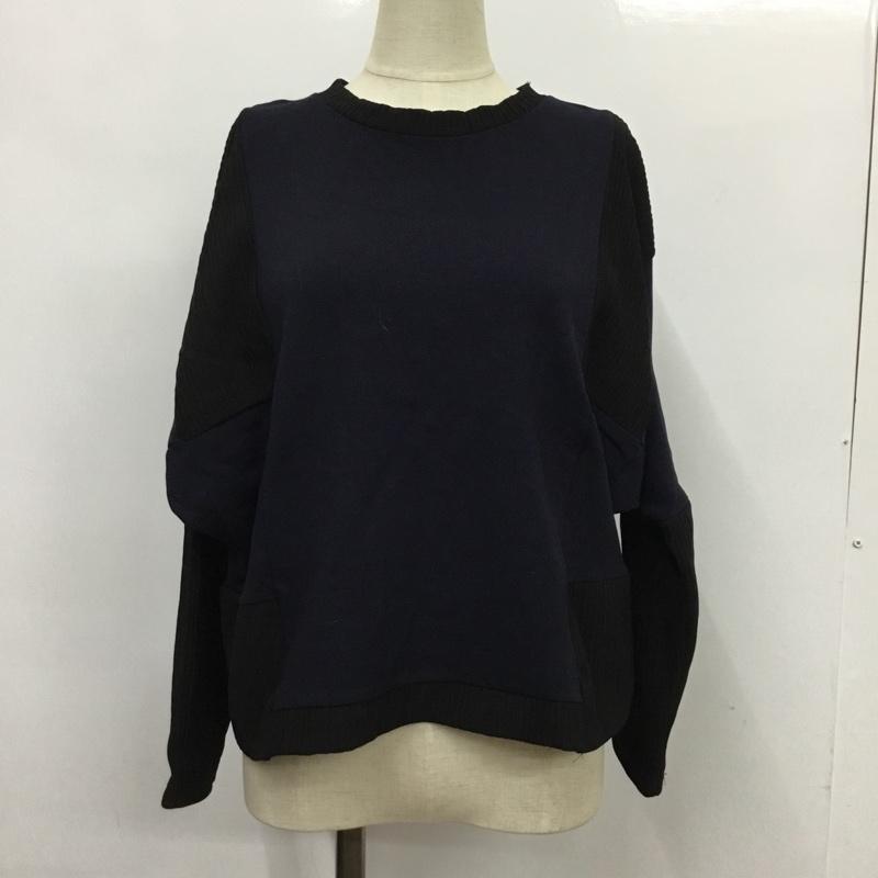 ザラ ZARA カットソー 長袖 S 無地 マルチカラー / マルチカラー /  レディース USED 古着 中古 10088155