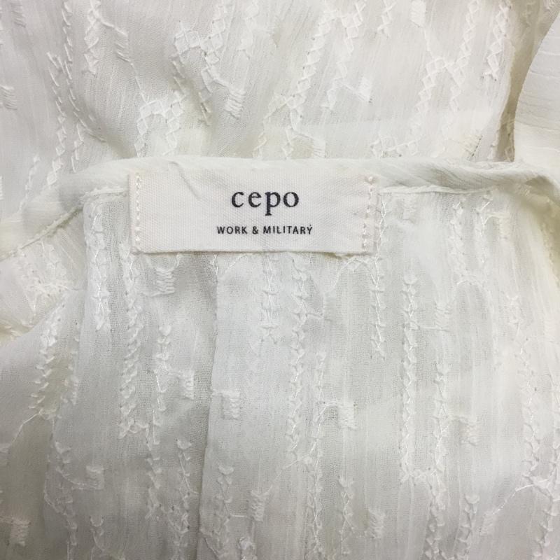 セポ cepo カットソー 半袖 M  オフホワイト / オフホワイト /  レディース USED 古着 中古 10088165