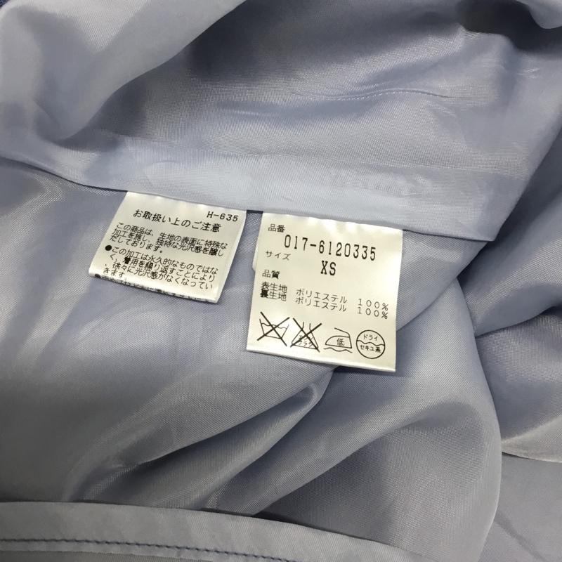 ナチュラルビューティーベーシック NATURAL BEAUTY BASIC スカート ミニスカート XS 無地 水色 / ライトブルー /  レディース USED 古着 中古 10088167
