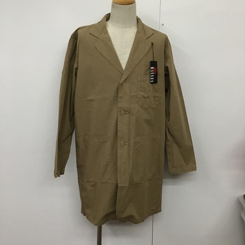 マシス MASSES ジャケット、上着 ジャケット、ブレザー FACTORY JKT COAT タグ付き M ロゴ、文字 カーキ / カーキ /  メンズ USED 古着 中古 10088175