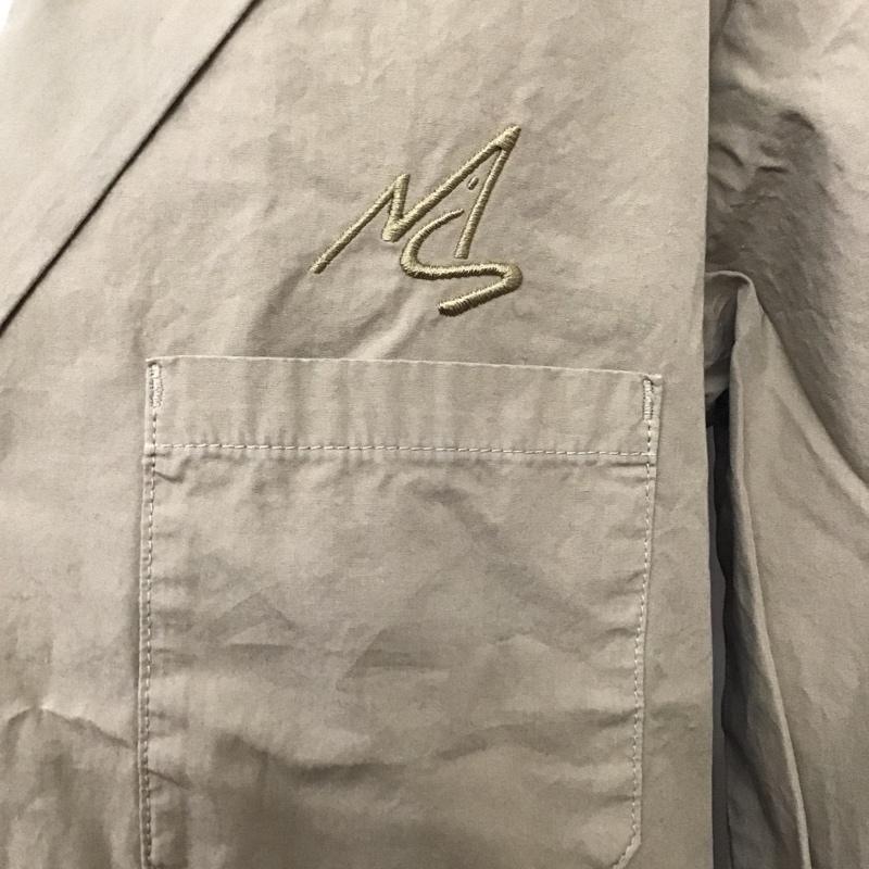 マシス MASSES ジャケット、上着 ジャケット、ブレザー FACTORY JKT COAT タグ付き M ロゴ、文字 カーキ / カーキ /  メンズ USED 古着 中古 10088175