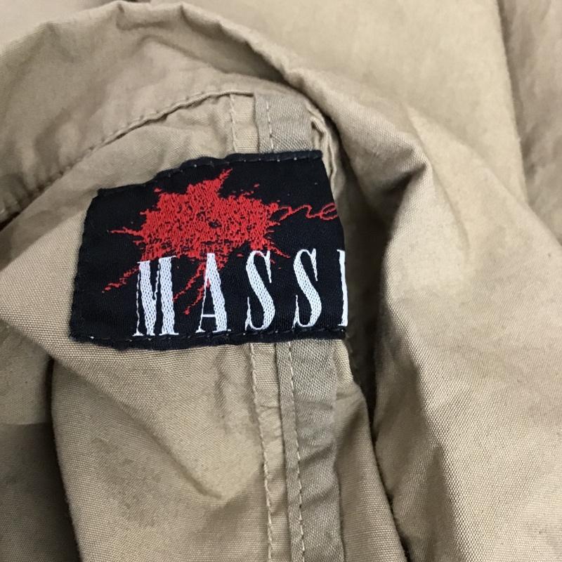 マシス MASSES ジャケット、上着 ジャケット、ブレザー FACTORY JKT COAT タグ付き M ロゴ、文字 カーキ / カーキ /  メンズ USED 古着 中古 10088175