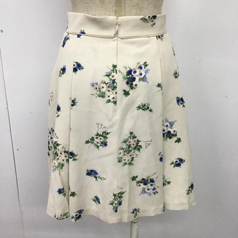 レッセパッセ LAISSE PASSE スカート ミニスカート 36 総柄 X 花柄 マルチカラー / マルチカラー /  レディース USED 古着 中古 10088287