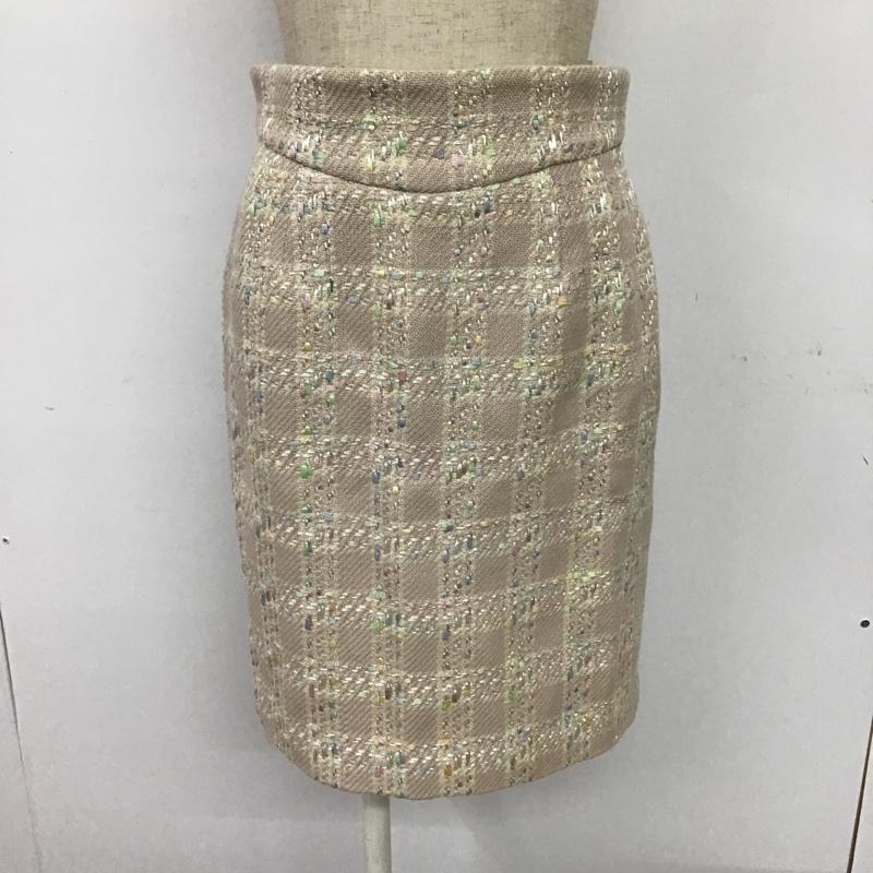 レッセパッセ LAISSE PASSE スカート ミニスカート 36 チェック マルチカラー / マルチカラー /  レディース USED 古着 中古 10088289