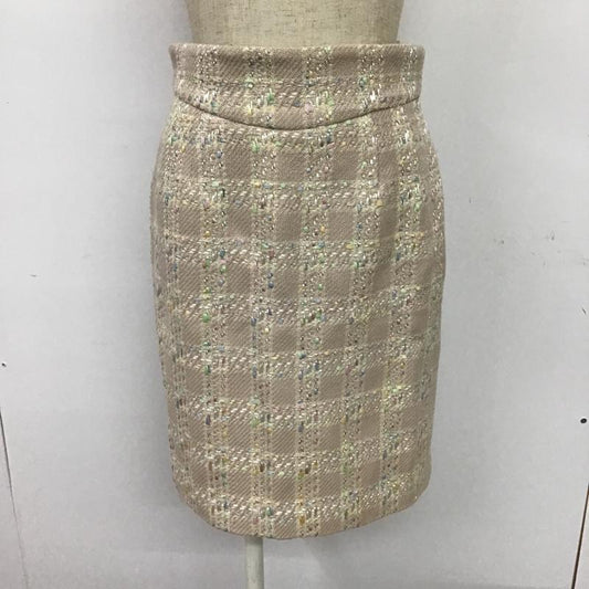 レッセパッセ LAISSE PASSE スカート ミニスカート 36 チェック マルチカラー / マルチカラー /  レディース USED 古着 中古 10088289
