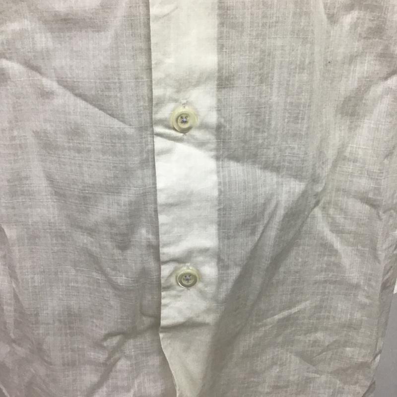 ポールスミス Paul Smith シャツ、ブラウス 半袖 M 無地 白 / ホワイト /  メンズ USED 古着 中古 10088307