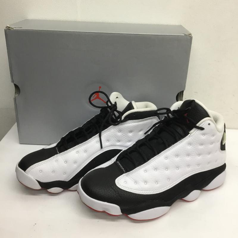 ナイキ NIKE スニーカー スニーカー AIR JORDAN 13 RETRO HE GOT THE GAME エア ジョーダン 13 レトロ 414571-104 27.5cm ロゴ、文字 白 / ホワイト /  メンズ USED 古着 中古 10088357