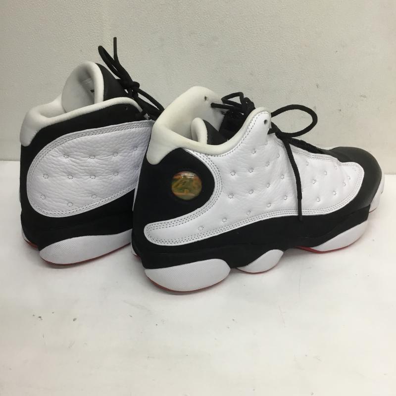 ナイキ NIKE スニーカー スニーカー AIR JORDAN 13 RETRO HE GOT THE GAME エア ジョーダン 13 レトロ 414571-104 27.5cm ロゴ、文字 白 / ホワイト /  メンズ USED 古着 中古 10088357