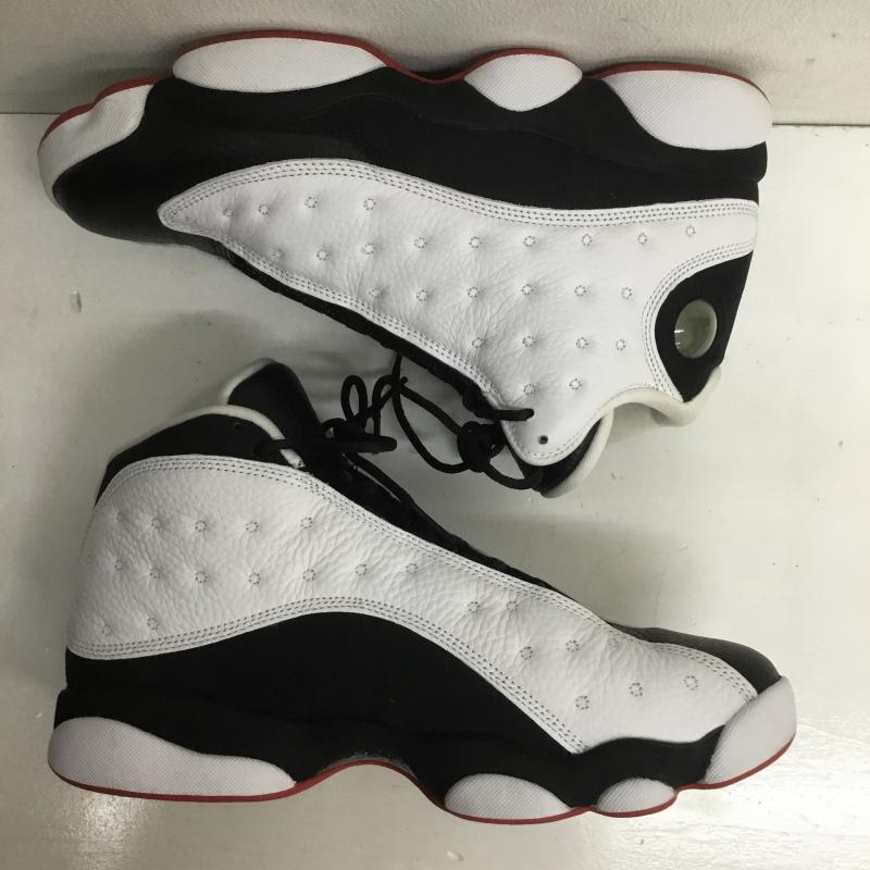 ナイキ NIKE スニーカー スニーカー AIR JORDAN 13 RETRO HE GOT THE GAME エア ジョーダン 13 レトロ 414571-104 27.5cm ロゴ、文字 白 / ホワイト /  メンズ USED 古着 中古 10088357