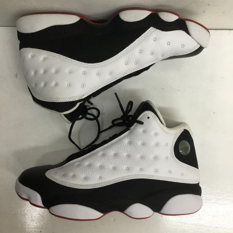 ナイキ NIKE スニーカー スニーカー AIR JORDAN 13 RETRO HE GOT THE GAME エア ジョーダン 13 レトロ 414571-104 27.5cm ロゴ、文字 白 / ホワイト /  メンズ USED 古着 中古 10088357