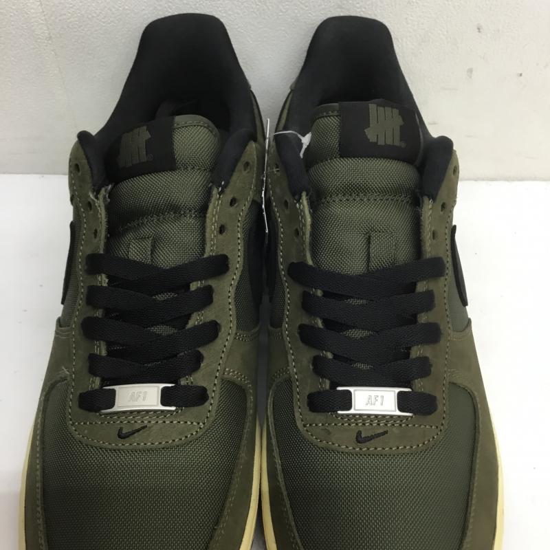 ナイキ NIKE スニーカー スニーカー UNDEFEATED AIR FORCE 1 LOW アンディフィーテッド エアフォース 1 ロー DH3064-300 28.0cm ロゴ、文字 カーキ / カーキ /  メンズ USED 古着 中古 10088368