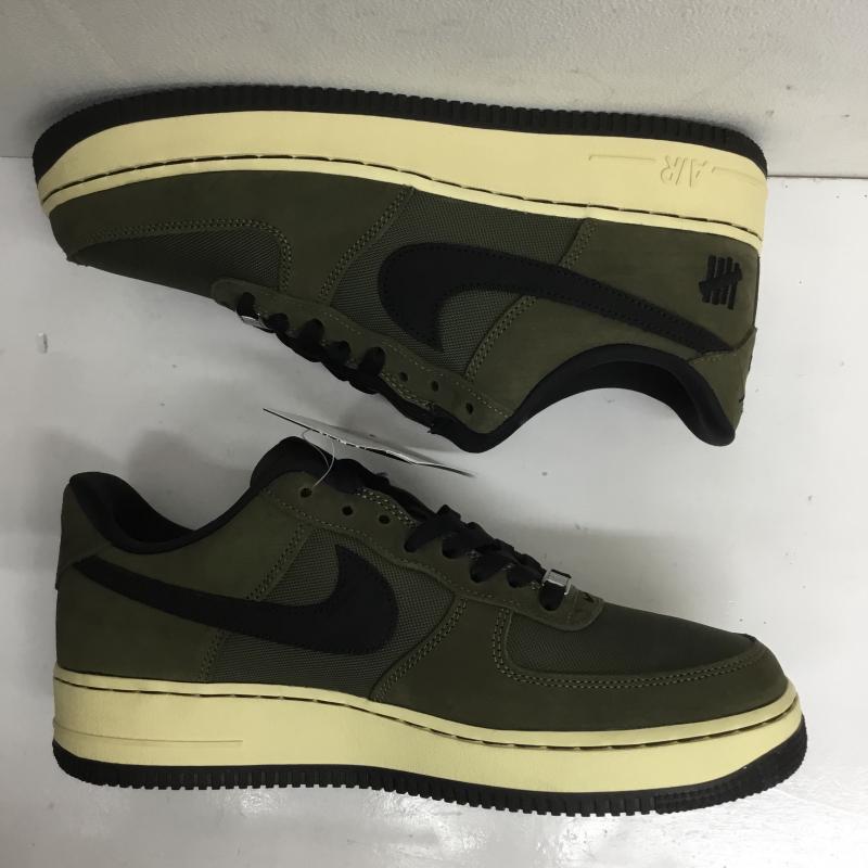 ナイキ NIKE スニーカー スニーカー UNDEFEATED AIR FORCE 1 LOW アンディフィーテッド エアフォース 1 ロー DH3064-300 28.0cm ロゴ、文字 カーキ / カーキ /  メンズ USED 古着 中古 10088368