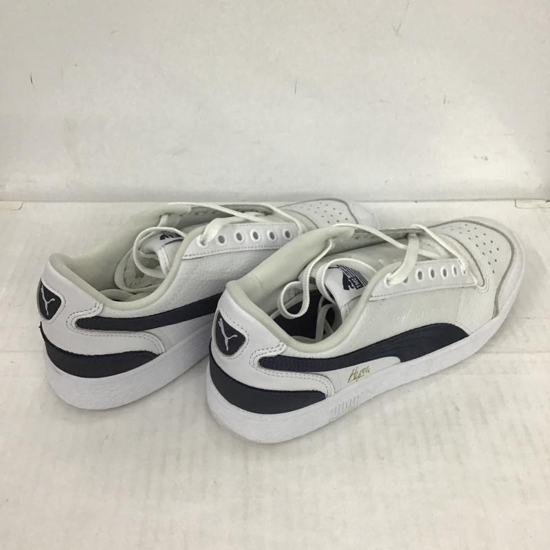 プーマ PUMA スニーカー スニーカー 387288-02 RALPH SAMPSON X HUSSLE WAY 27.5cm 箱有 27.5cm ワンポイント 白 / ホワイト / X 紺 / ネイビー /  メンズ USED 古着 中古 10088381