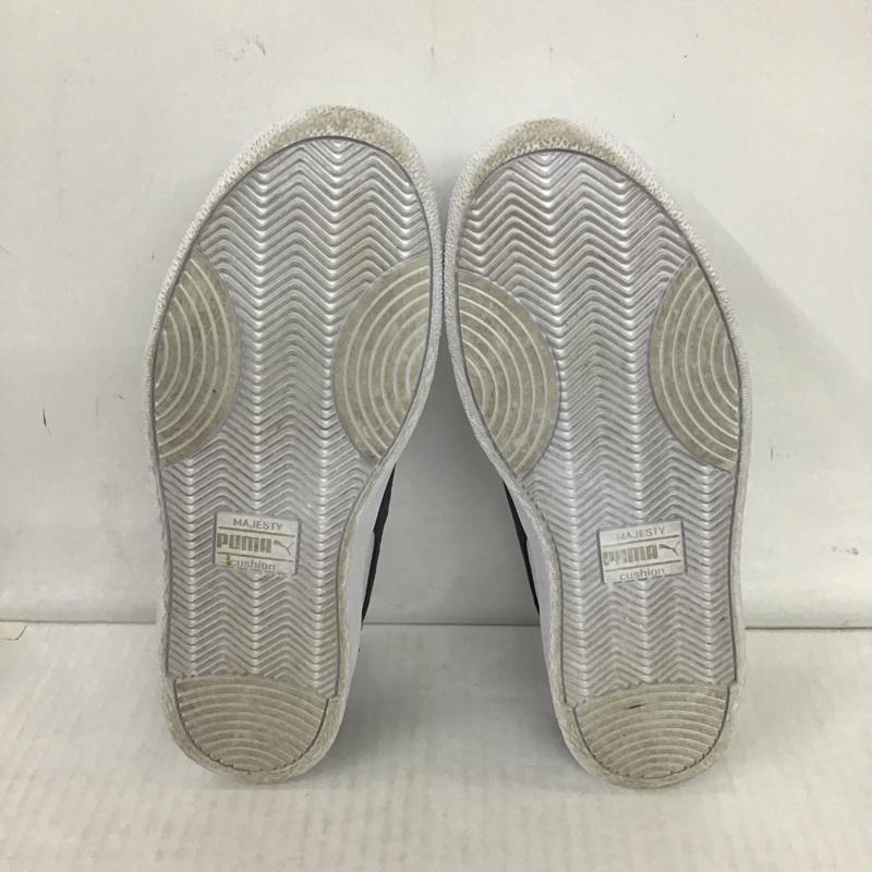 プーマ PUMA スニーカー スニーカー 387288-02 RALPH SAMPSON X HUSSLE WAY 27.5cm 箱有 27.5cm ワンポイント 白 / ホワイト / X 紺 / ネイビー /  メンズ USED 古着 中古 10088381