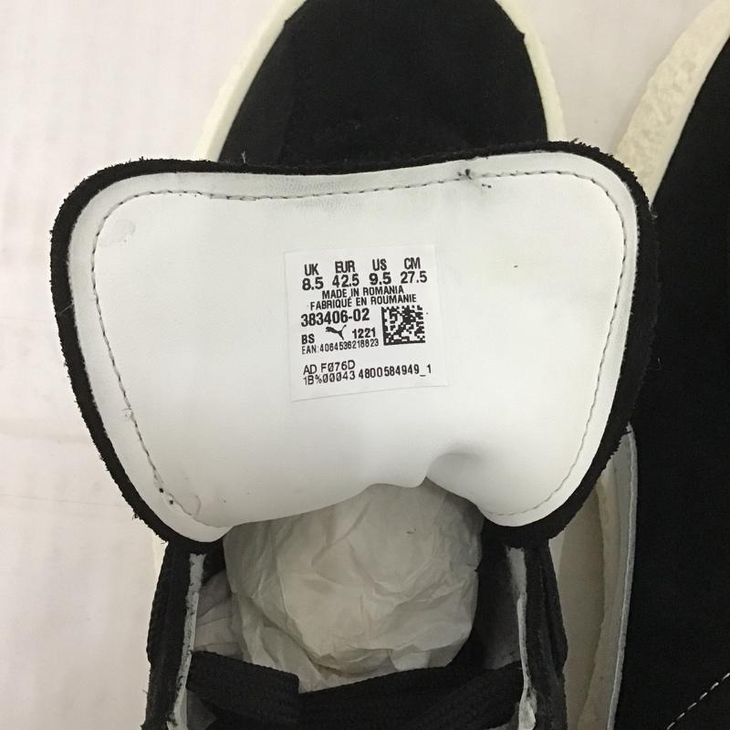 プーマ PUMA スニーカー スニーカー 383406-02 MUENSTER CLASSIC 27.5cm 箱有 27.5cm ロゴ、文字 黒 / ブラック / X 白 / ホワイト /  メンズ USED 古着 中古 10088394