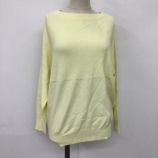 ジーナシス JEANASIS ニット、セーター 長袖 JS063372CF FREE ストライプ カーキ / カーキ /  レディース USED 古着 中古 10088423