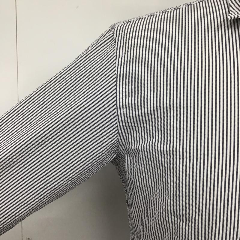 アデイインザライフ ユナイテッドアローズ A day in the life UNITED ARROWS シャツ、ブラウス 七分袖 ボタンダウンシャツ S ストライプ マルチカラー / マルチカラー /  メンズ USED 古着 中古 10088455