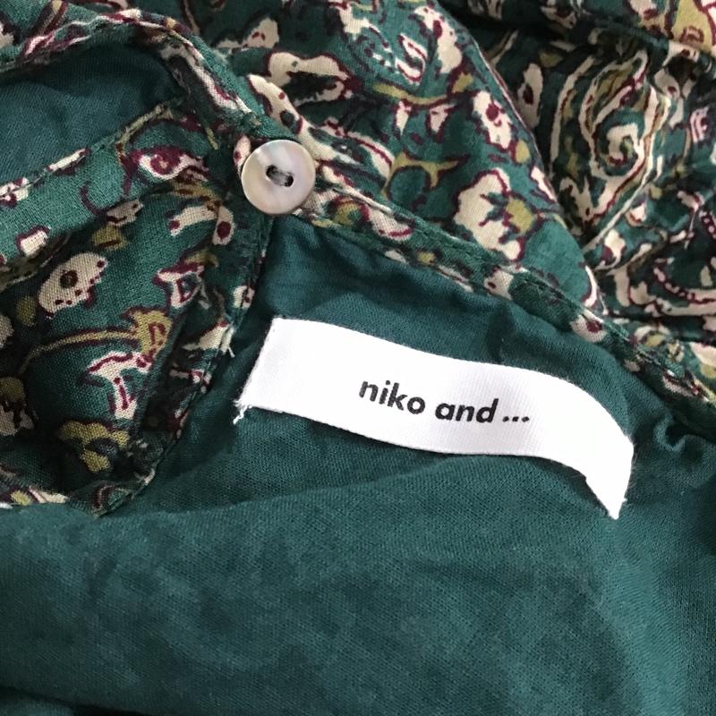 ニコアンド niko and... ワンピース ロングスカート ノースリーブワンピース 83973300 ペイズリー 緑 / グリーン /  レディース USED 古着 中古 10088456