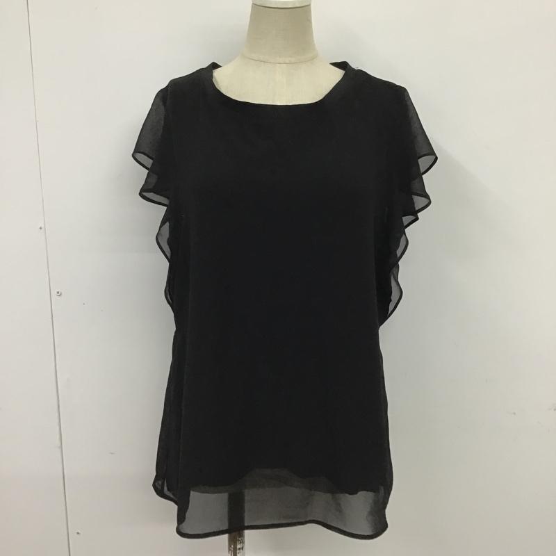 ザラウーマン ZARA WOMAN カットソー 半袖 XS 無地 黒 / ブラック /  レディース USED 古着 中古 10088497