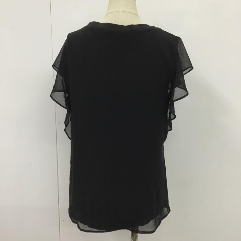 ザラウーマン ZARA WOMAN カットソー 半袖 XS 無地 黒 / ブラック /  レディース USED 古着 中古 10088497