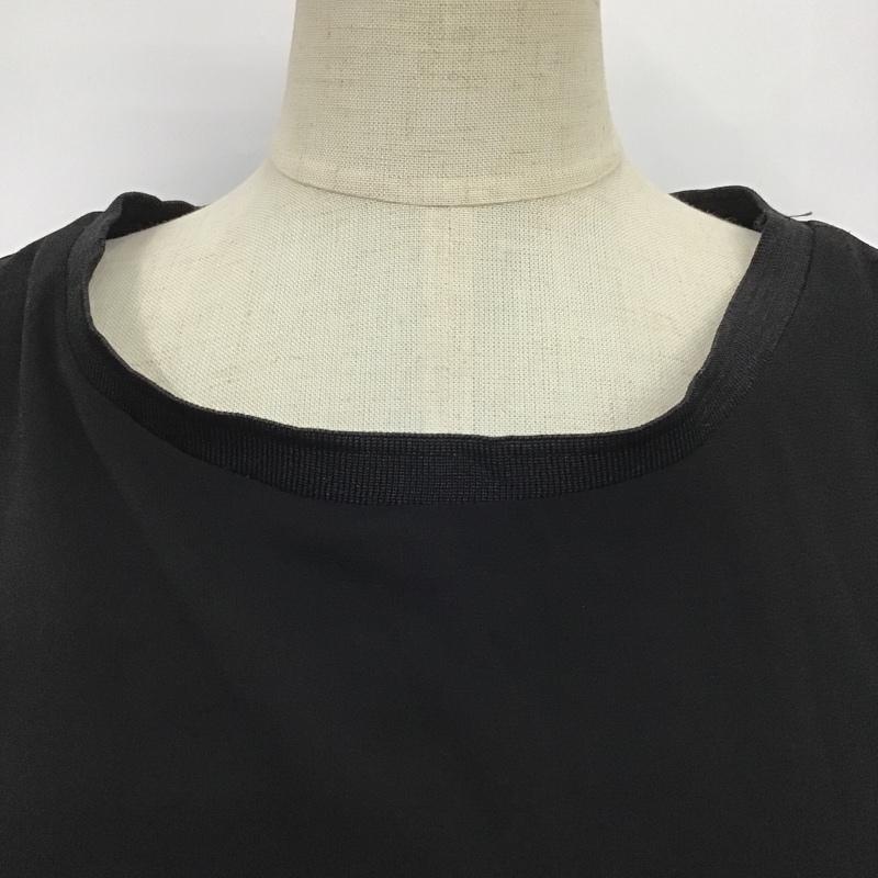ザラウーマン ZARA WOMAN カットソー 半袖 XS 無地 黒 / ブラック /  レディース USED 古着 中古 10088497