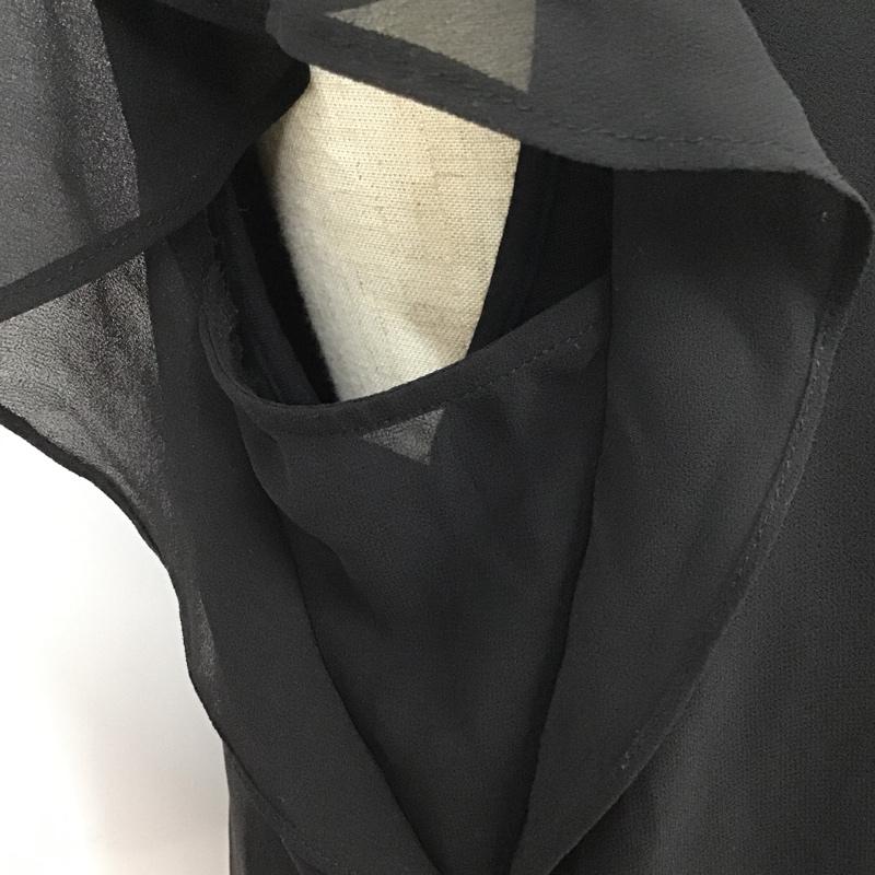 ザラウーマン ZARA WOMAN カットソー 半袖 XS 無地 黒 / ブラック /  レディース USED 古着 中古 10088497