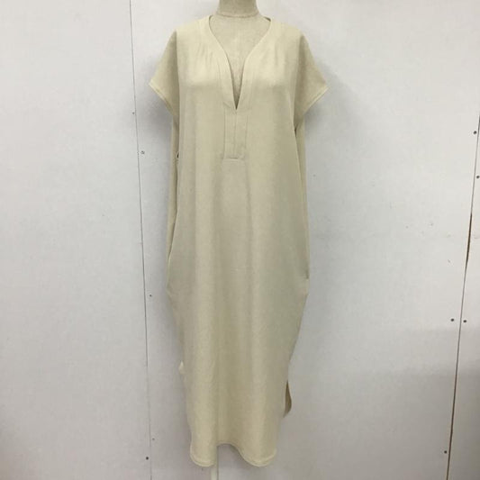 ロペ ROPE' ワンピース ロングスカート 38 無地 オフホワイト / オフホワイト /  レディース USED 古着 中古 10088499